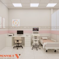 Thiết kế phòng khám sản bác sĩ Trang 50m2 tại Phù Yên, Sơn La